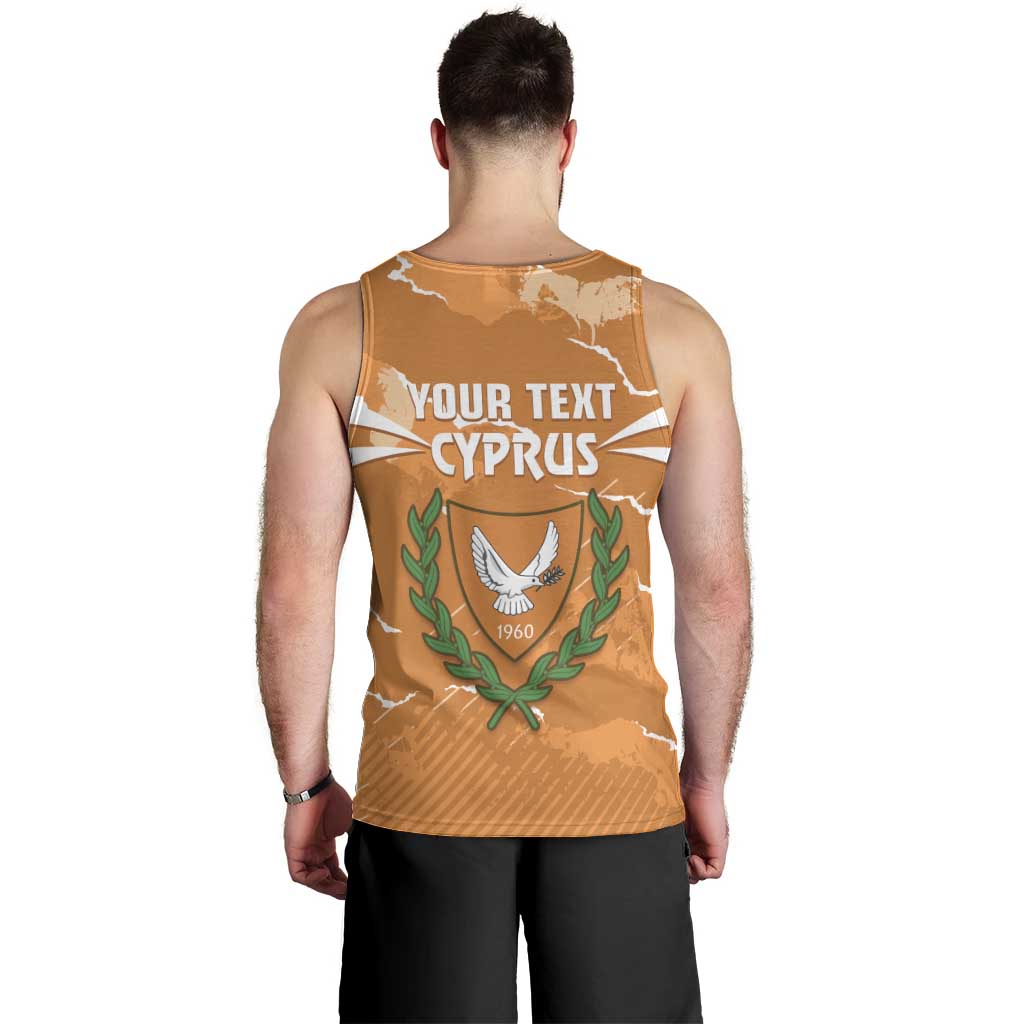 Persionalized Cyprus Independence Day Men Tank Top Kbrs Cumhuriyeti Grunge Vibes - Wonder Print Shop