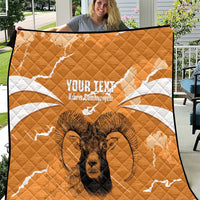 Persionalized Cyprus Independence Day Quilt Kbrs Cumhuriyeti Grunge Vibes - Wonder Print Shop