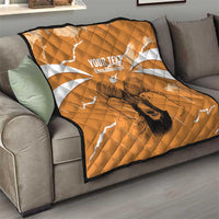 Persionalized Cyprus Independence Day Quilt Kbrs Cumhuriyeti Grunge Vibes - Wonder Print Shop