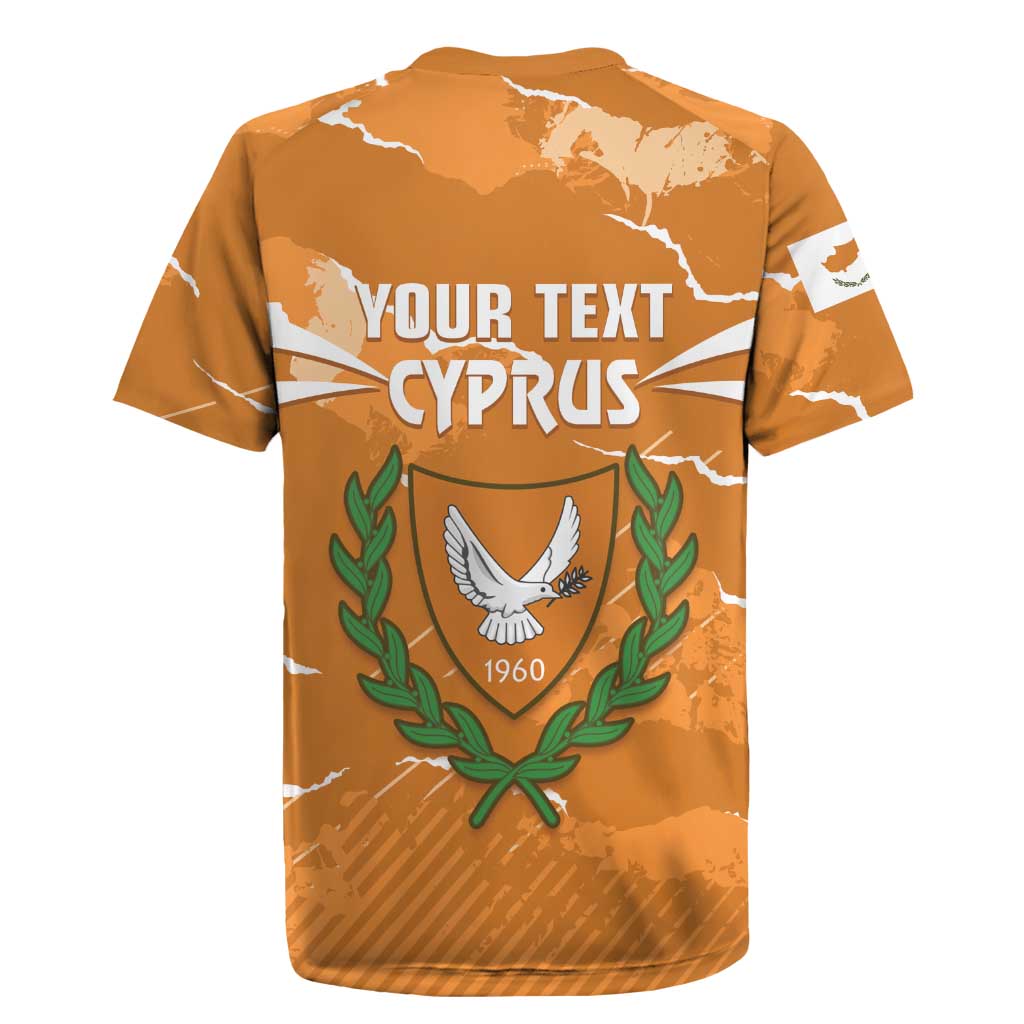 Persionalized Cyprus Independence Day Rugby Jersey Kbrs Cumhuriyeti Grunge Vibes - Wonder Print Shop