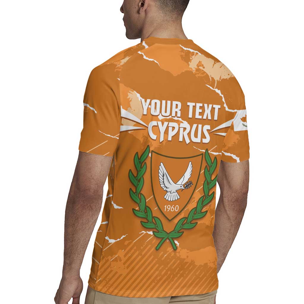Persionalized Cyprus Independence Day Rugby Jersey Kbrs Cumhuriyeti Grunge Vibes - Wonder Print Shop