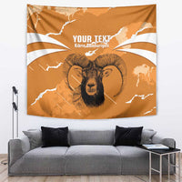 Persionalized Cyprus Independence Day Tapestry Kbrs Cumhuriyeti Grunge Vibes - Wonder Print Shop