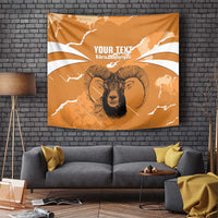 Persionalized Cyprus Independence Day Tapestry Kbrs Cumhuriyeti Grunge Vibes - Wonder Print Shop