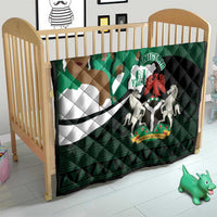 Nigeria Independence Day Quilt Happy 64 Years Of Anniversary African Pattern - Wonder Print Shop