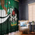 Nigeria Independence Day Window Curtain Happy 64 Years Of Anniversary African Pattern - Wonder Print Shop