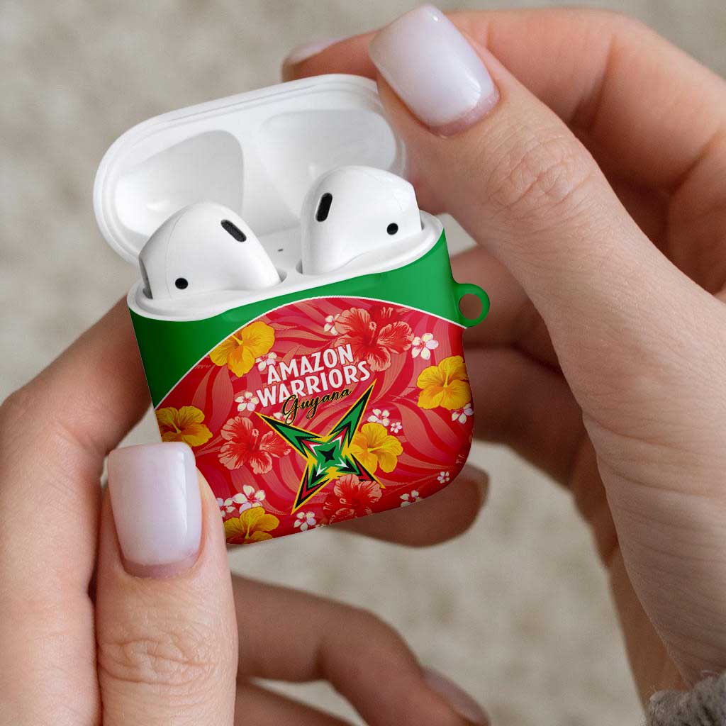 Guyana Cricket AirPods Case 2025 Go Amazon Warriors Tropical Style - Wonder Print Shop