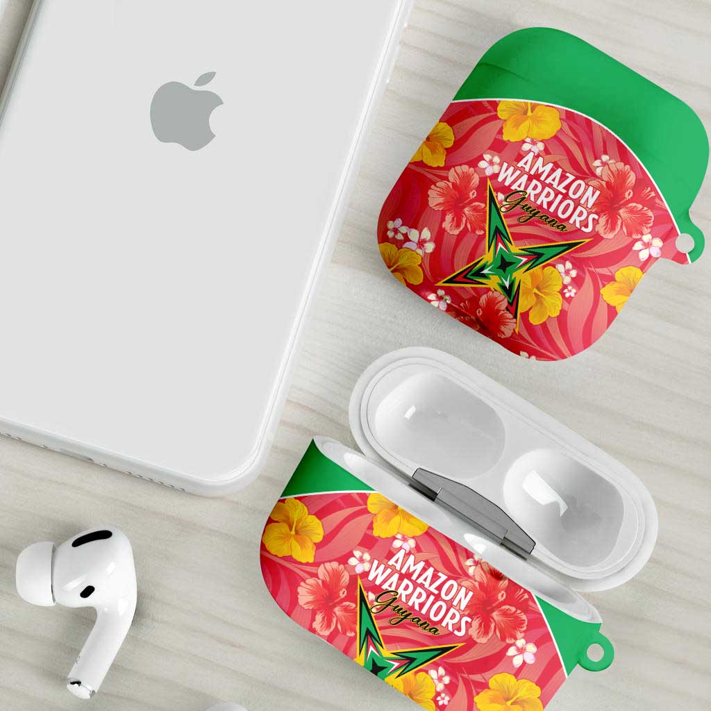 Guyana Cricket AirPods Case 2025 Go Amazon Warriors Tropical Style - Wonder Print Shop