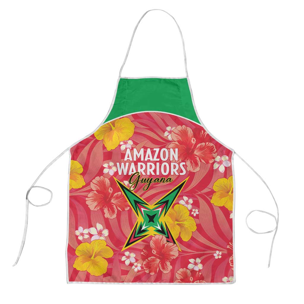Guyana Cricket Apron 2025 Go Amazon Warriors Tropical Style - Wonder Print Shop
