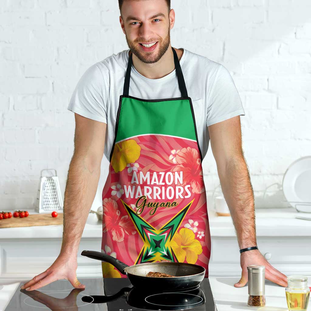 Guyana Cricket Apron 2025 Go Amazon Warriors Tropical Style - Wonder Print Shop