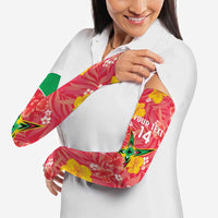 Guyana Cricket Arm Sleeves 2025 Go Amazon Warriors Tropical Style - Wonder Print Shop