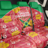 Guyana Cricket Back Car Seat Cover 2025 Go Amazon Warriors Tropical Style - Wonder Print Shop