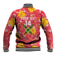 Custom Guyana Cricket Baseball Jacket 2025 Go Amazon Warriors Tropical Style - Wonder Print Shop