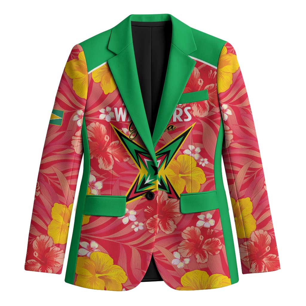 Custom Guyana Cricket Blazer 2025 Go Amazon Warriors Tropical Style - Wonder Print Shop