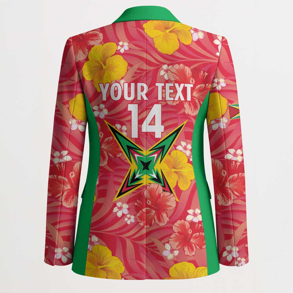 Custom Guyana Cricket Blazer 2025 Go Amazon Warriors Tropical Style - Wonder Print Shop