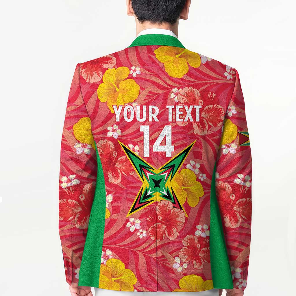 Custom Guyana Cricket Blazer 2025 Go Amazon Warriors Tropical Style - Wonder Print Shop