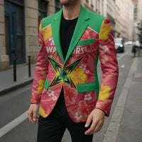 Custom Guyana Cricket Blazer 2025 Go Amazon Warriors Tropical Style - Wonder Print Shop