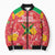 Custom Guyana Cricket Bomber Puffer Jacket 2025 Go Amazon Warriors Tropical Style - Wonder Print Shop