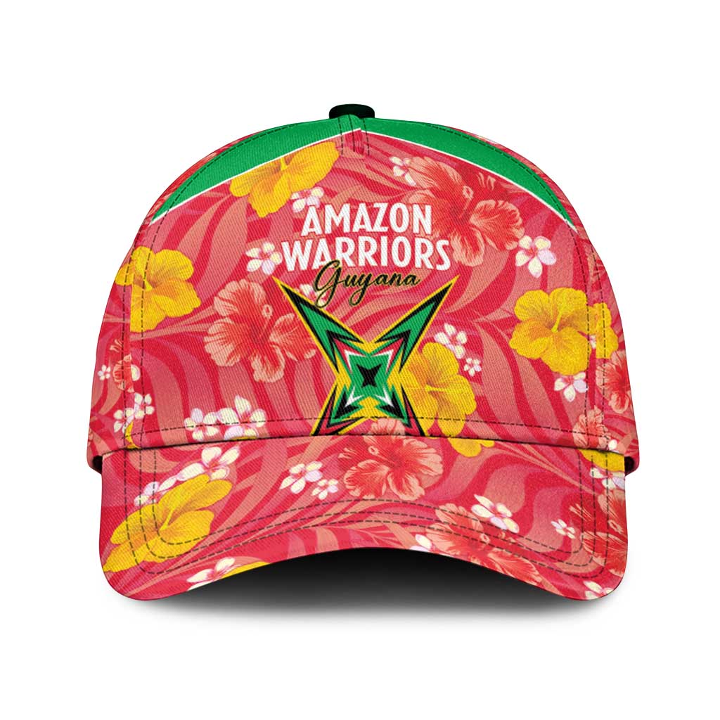 Guyana Cricket Classic Cap 2025 Go Amazon Warriors Tropical Style - Wonder Print Shop