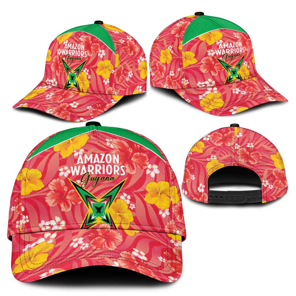 Guyana Cricket Classic Cap 2025 Go Amazon Warriors Tropical Style - Wonder Print Shop