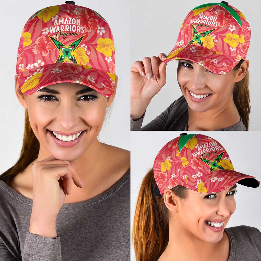 Guyana Cricket Classic Cap 2025 Go Amazon Warriors Tropical Style - Wonder Print Shop