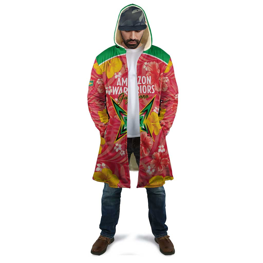 Custom Guyana Cricket Cloak 2025 Go Amazon Warriors Tropical Style - Wonder Print Shop