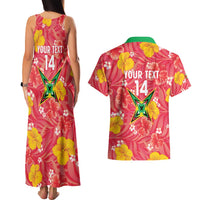 Custom Guyana Cricket Couples Matching Tank Maxi Dress and Hawaiian Shirt 2025 Go Amazon Warriors Tropical Style - Wonder Print Shop