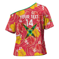 Custom Guyana Cricket Cross Shoulder Shirt 2025 Go Amazon Warriors Tropical Style - Wonder Print Shop