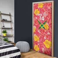 Guyana Cricket Door Cover 2025 Go Amazon Warriors Tropical Style - Wonder Print Shop