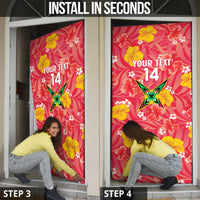 Guyana Cricket Door Cover 2025 Go Amazon Warriors Tropical Style - Wonder Print Shop