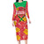 Custom Guyana Cricket Family Matching Long Sleeve Bodycon Dress and Hawaiian Shirt 2025 Go Amazon Warriors Tropical Style - Wonder Print Shop