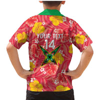 Custom Guyana Cricket Family Matching Mermaid Dress and Hawaiian Shirt 2025 Go Amazon Warriors Tropical Style - Wonder Print Shop
