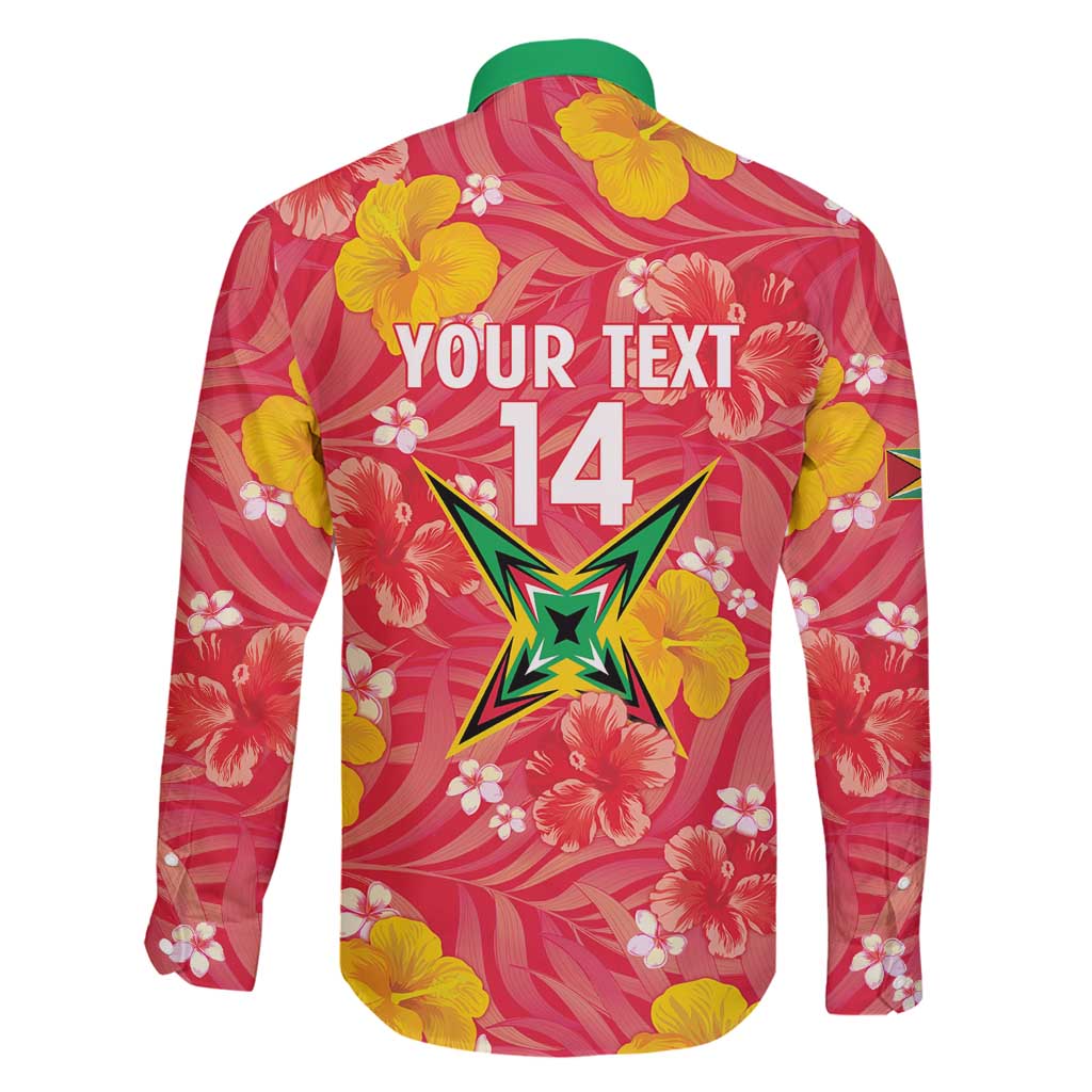 Custom Guyana Cricket Family Matching Mermaid Dress and Hawaiian Shirt 2025 Go Amazon Warriors Tropical Style - Wonder Print Shop