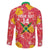 Custom Guyana Cricket Family Matching Off The Shoulder Long Sleeve Dress and Hawaiian Shirt 2025 Go Amazon Warriors Tropical Style - Wonder Print Shop
