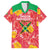 Custom Guyana Cricket Family Matching Short Sleeve Bodycon Dress and Hawaiian Shirt 2025 Go Amazon Warriors Tropical Style - Wonder Print Shop