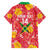 Custom Guyana Cricket Family Matching Short Sleeve Bodycon Dress and Hawaiian Shirt 2025 Go Amazon Warriors Tropical Style - Wonder Print Shop
