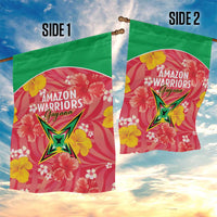 Guyana Cricket Garden Flag 2025 Go Amazon Warriors Tropical Style - Wonder Print Shop