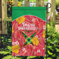 Guyana Cricket Garden Flag 2025 Go Amazon Warriors Tropical Style - Wonder Print Shop