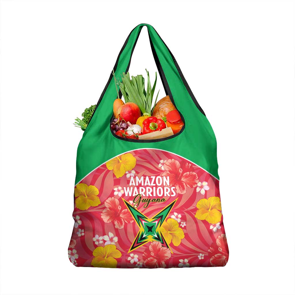 Guyana Cricket Grocery Bag 2025 Go Amazon Warriors Tropical Style - Wonder Print Shop