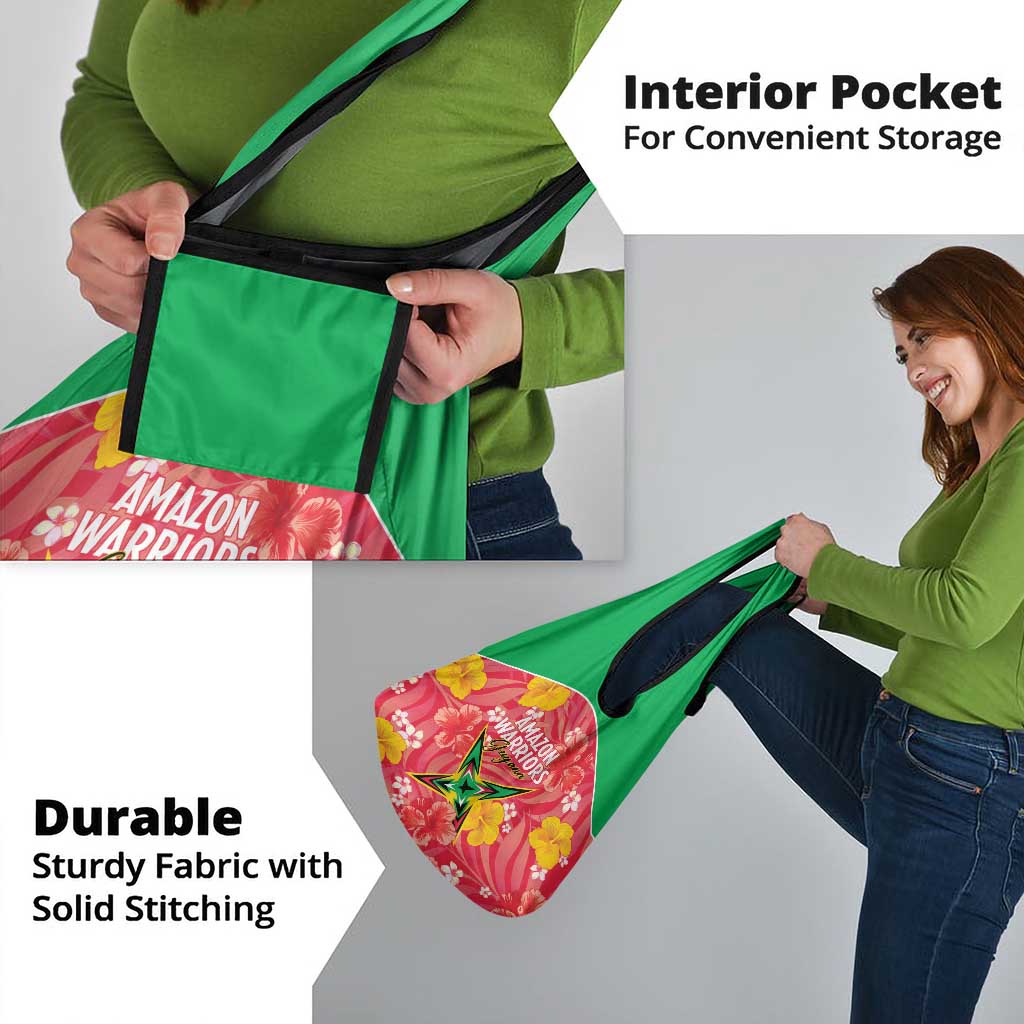 Guyana Cricket Grocery Bag 2025 Go Amazon Warriors Tropical Style - Wonder Print Shop