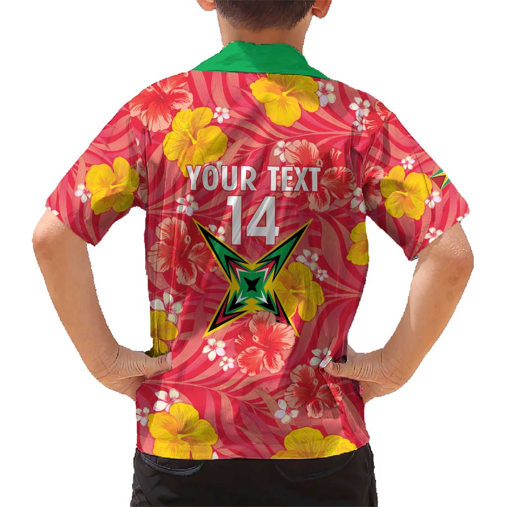 Custom Guyana Cricket Hawaiian Shirt 2025 Go Amazon Warriors Tropical Style - Wonder Print Shop