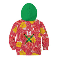 Custom Guyana Cricket Kid Hoodie 2025 Go Amazon Warriors Tropical Style - Wonder Print Shop