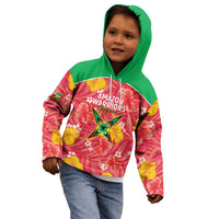 Custom Guyana Cricket Kid Hoodie 2025 Go Amazon Warriors Tropical Style - Wonder Print Shop
