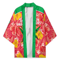 Custom Guyana Cricket Kimono 2025 Go Amazon Warriors Tropical Style - Wonder Print Shop