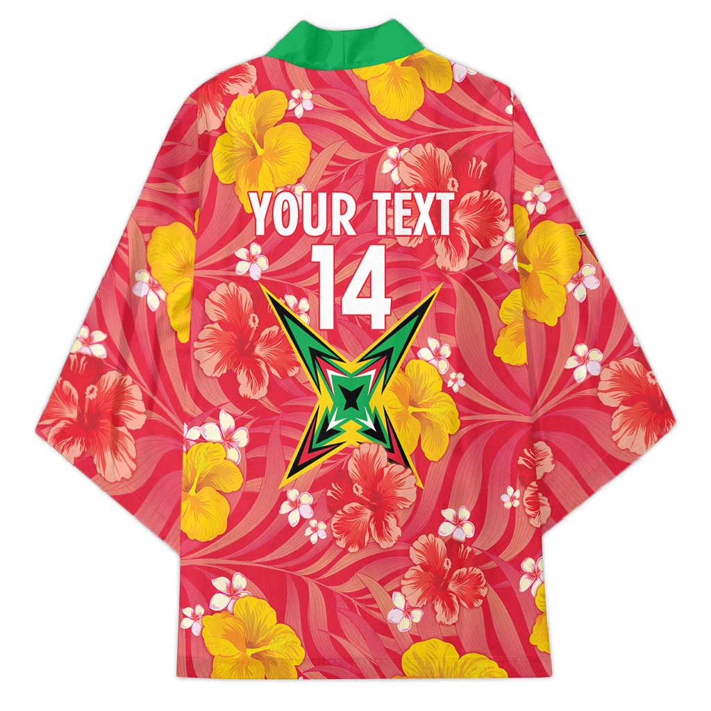 Custom Guyana Cricket Kimono 2025 Go Amazon Warriors Tropical Style - Wonder Print Shop
