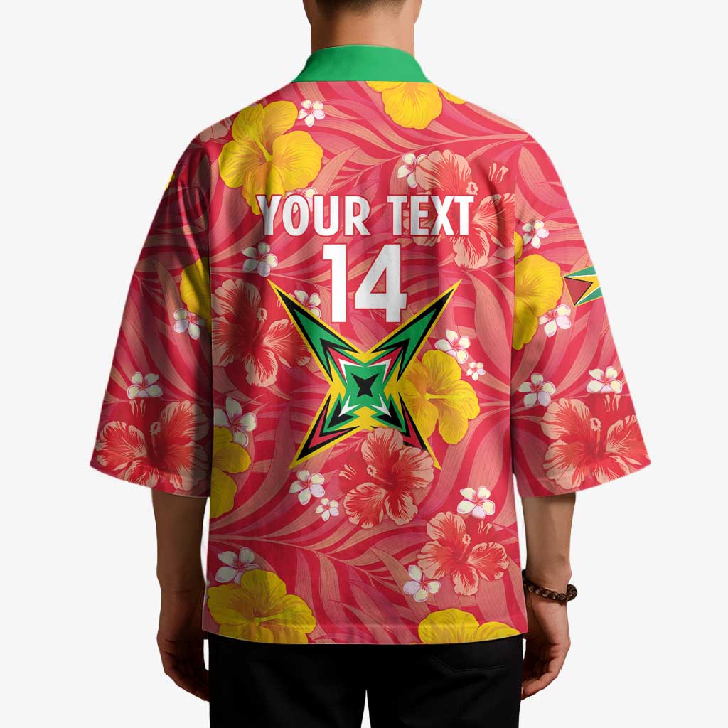Custom Guyana Cricket Kimono 2025 Go Amazon Warriors Tropical Style - Wonder Print Shop