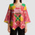 Custom Guyana Cricket Kimono Sleeve Blouse 2025 Go Amazon Warriors Tropical Style - Wonder Print Shop