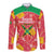 Custom Guyana Cricket Long Sleeve Button Shirt 2025 Go Amazon Warriors Tropical Style - Wonder Print Shop