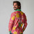 Custom Guyana Cricket Long Sleeve Polo Shirt 2025 Go Amazon Warriors Tropical Style - Wonder Print Shop