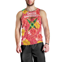 Custom Guyana Cricket Men Tank Top 2025 Go Amazon Warriors Tropical Style - Wonder Print Shop