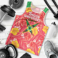 Custom Guyana Cricket Men Tank Top 2025 Go Amazon Warriors Tropical Style - Wonder Print Shop